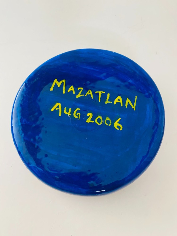 Ceramic Trinket Box Mexico Mazatlan