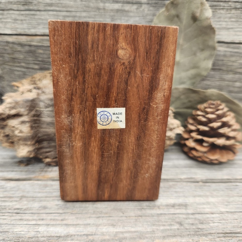 Hand Carved Keepsake Wooden Box