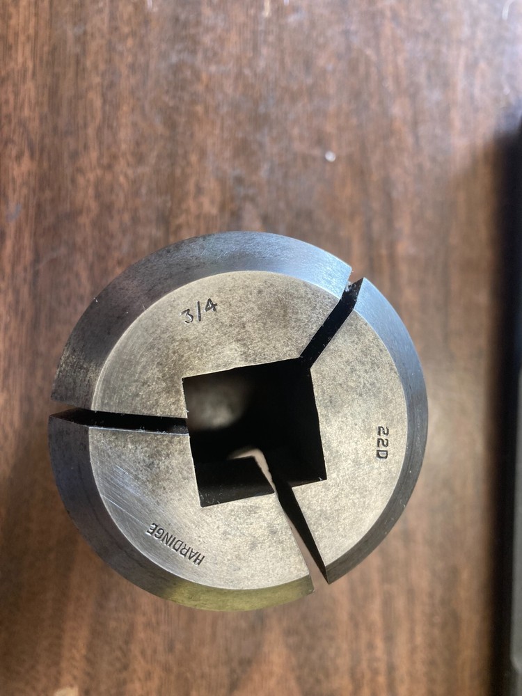 3/4" SQUARE HARDINGE 22D COLLET