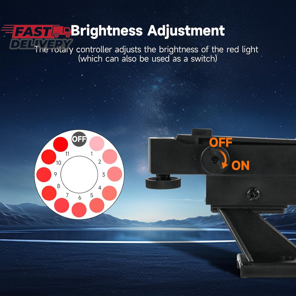 SVBONY Red Dot Finder Scope for Astronomical Telescope Reflex Viewfinder Compati