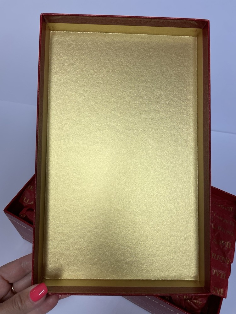 Rene Caovilla Empty Shoe Gift Storage Box