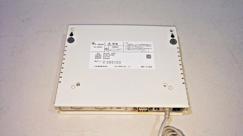 NEC Univerge IX2004 VPN Compliant High-Speed Access Router