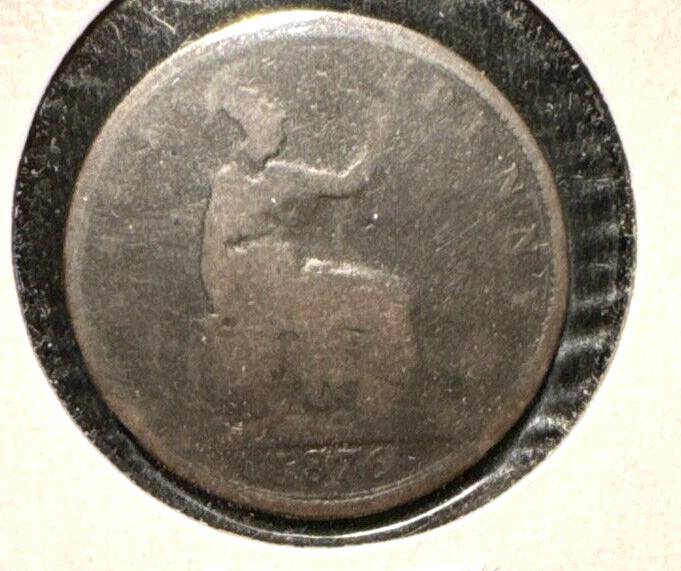 Great Britain 1876 H half penny KM 754 (1)