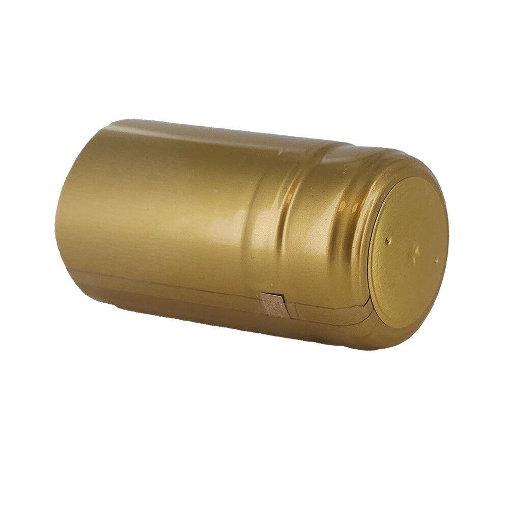 Gold PVC Shrink Capsules-30 Count
