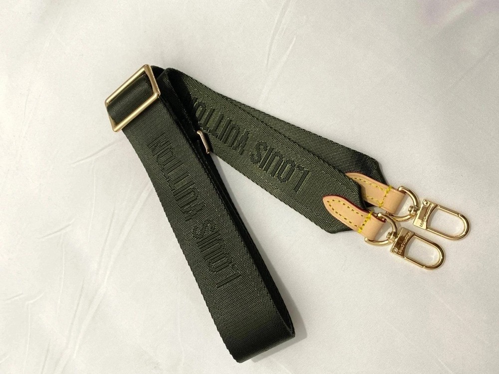 Louis Vuitton Shoulder Strap Adjustable Crossbody Shoulder Replacement Green