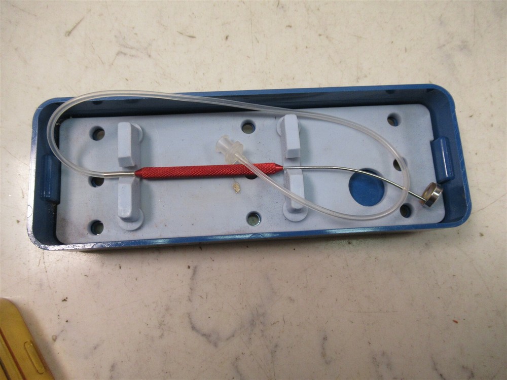 Ocular Instruments Landers Bicon Vitrectomy Lens w/ Case Biconcave Red Handle