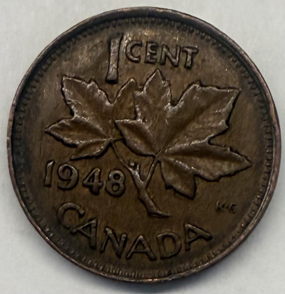 Canada 1948 Cent * Very Good Or Better