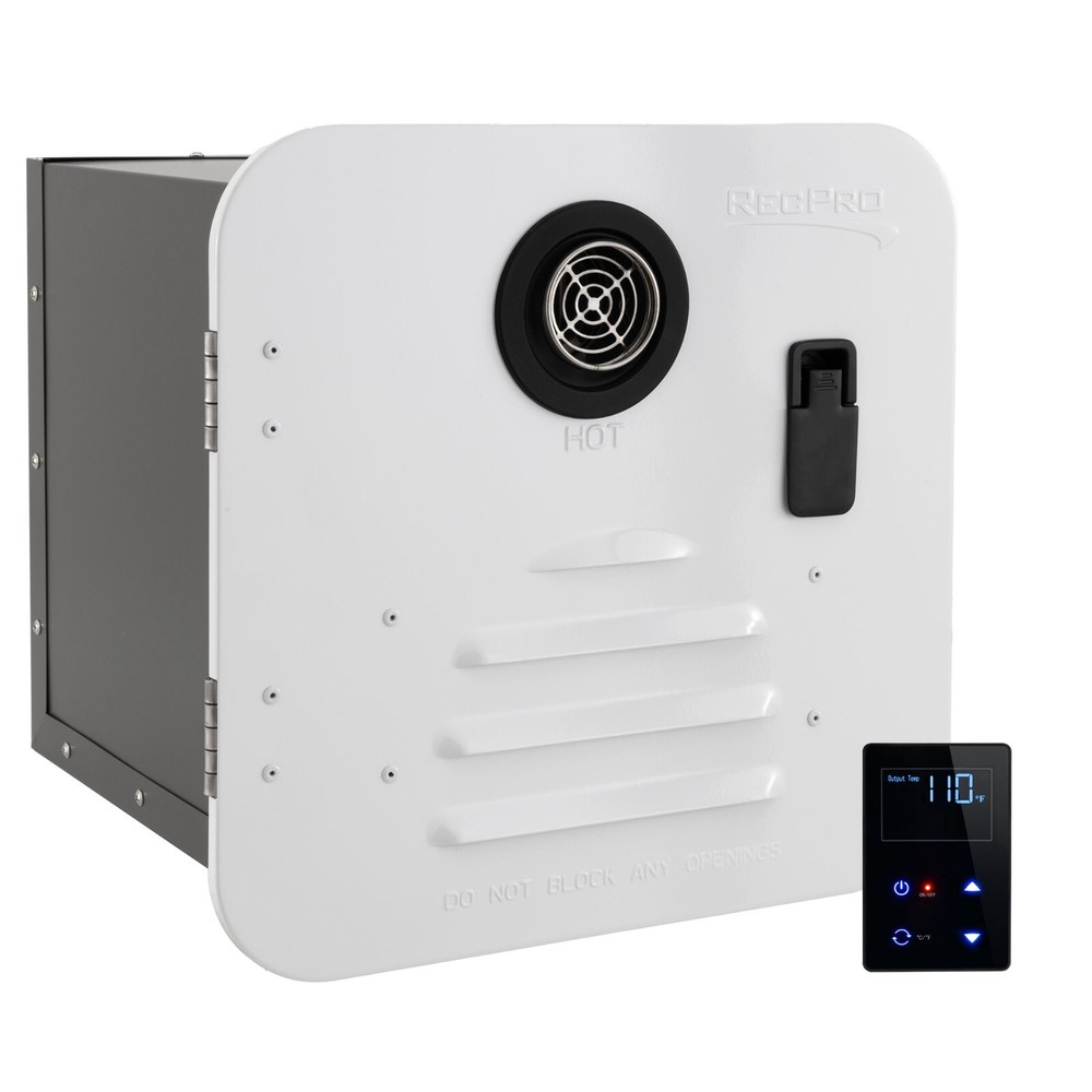 RecPro RV 60,000 BTU Tankless Hot Water Heater | On Demand Gas Heater & Remote