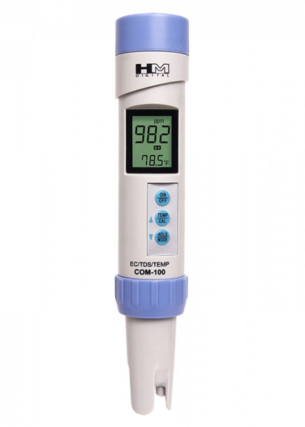 HM Digital COM 100 Waterproof EC/TDS & Temperature Combo Meter
