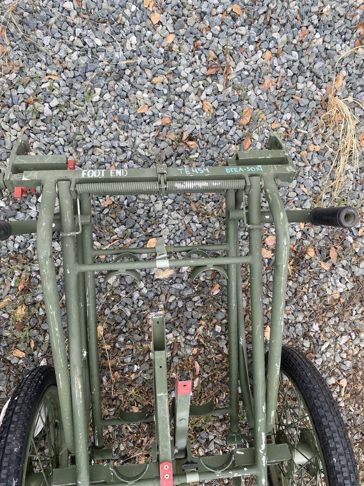 Vintage Wheeled Litter Carrier