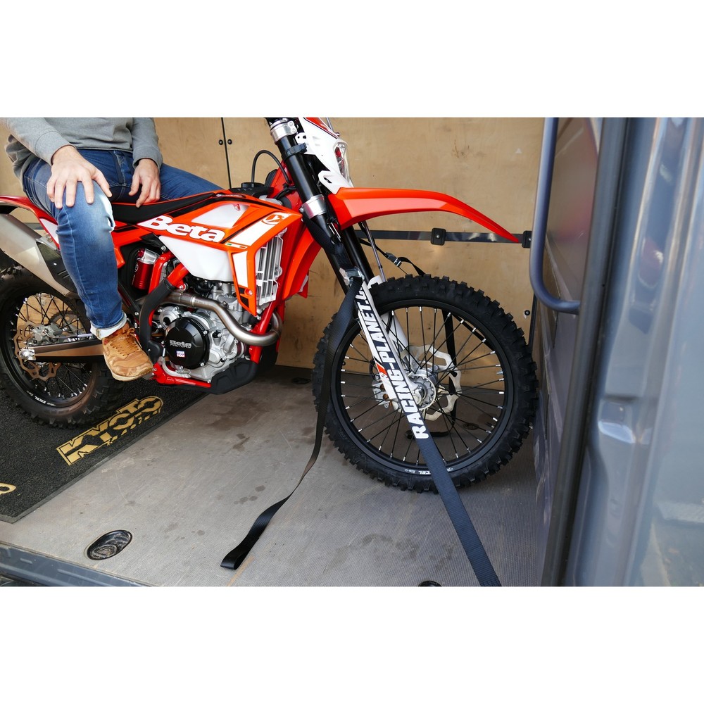 Tie-Down Strap Set 35mm Safety Hook Closure Buckle Soft-Top Loop, extra strong