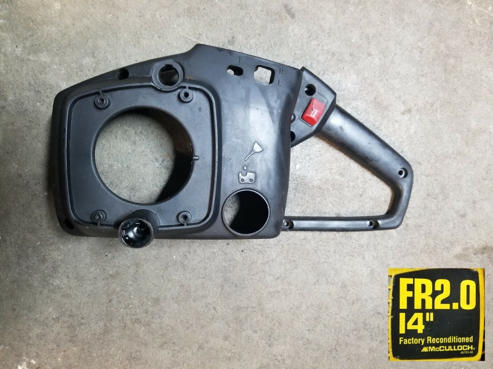 MCCULLOCH  CHAINSAW CASE SIDE B