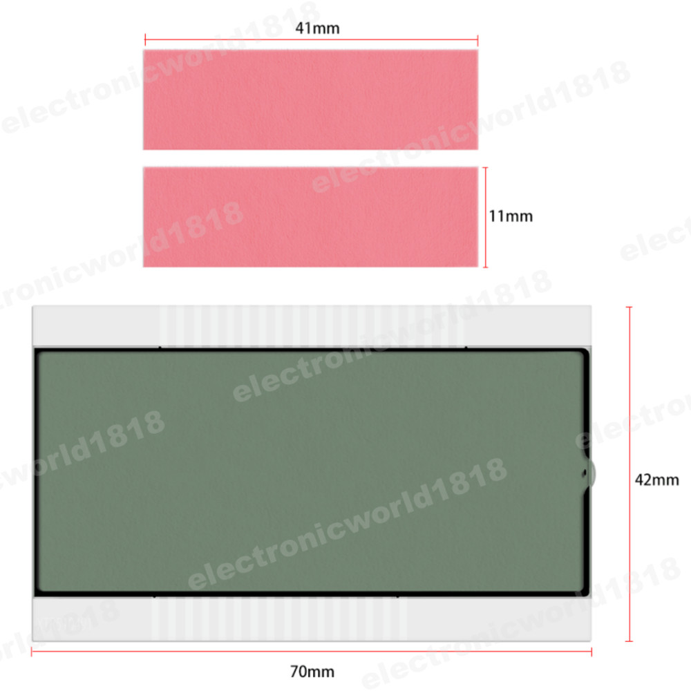 Screen For Fluke 85 Handheld Digital Multimeters LCD Display Replacement Parts