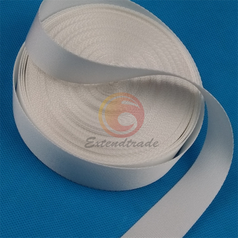 NEW 25M Length (25mm) Width White Strap Nylon Webbing Strapping