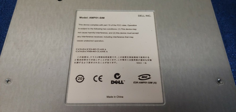 Dell PowerVault SAS SATA Module AMP01-SIM