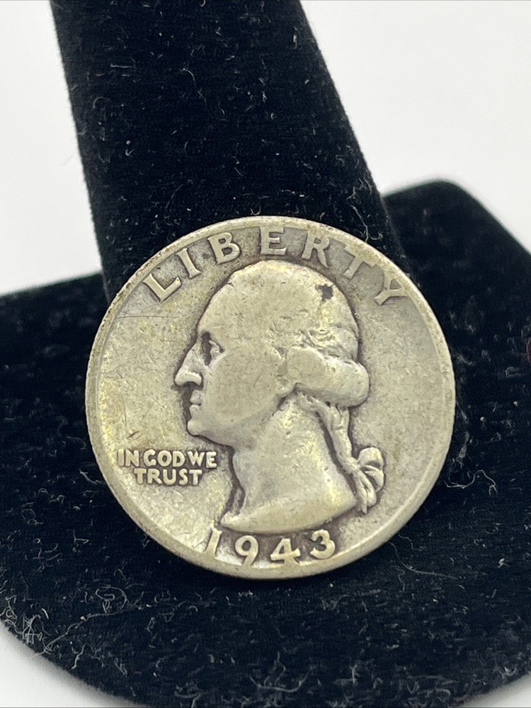 1943 25C Washington Quarter