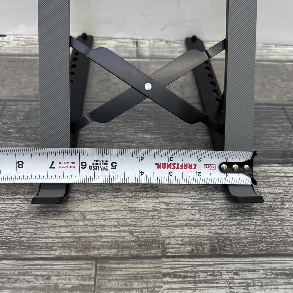 Fr Desk Portable Notebook Riser Computer Holder Adjustable Foldable Laptop Stand