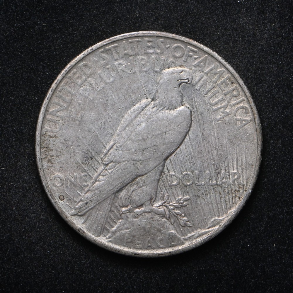 1935-S Peace Silver Dollar (cn16839)