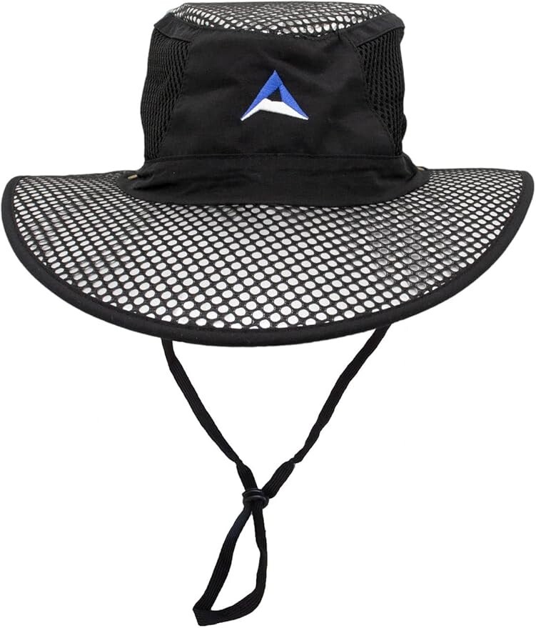 Alchemi Labs Expedition Sun Hat - Black, Reflective, Draw String, One Size
