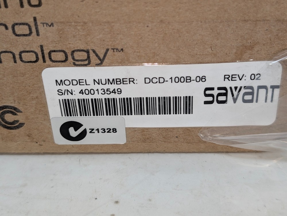 Savant DCD-100B-06 Table Top Charging and Control Dock