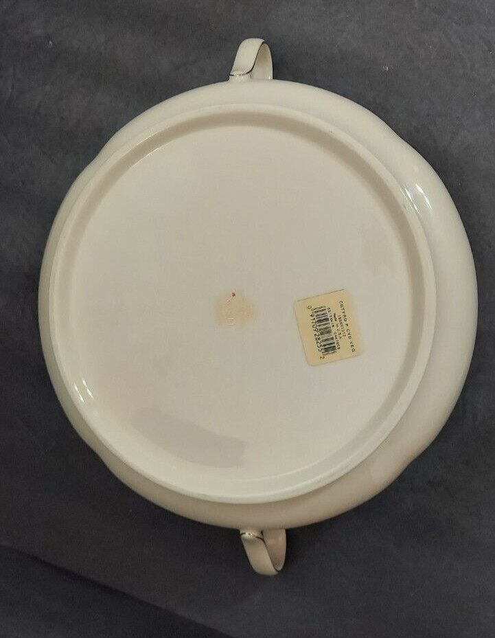 Lenox Courtyard Platinum Round Covered Vegetable