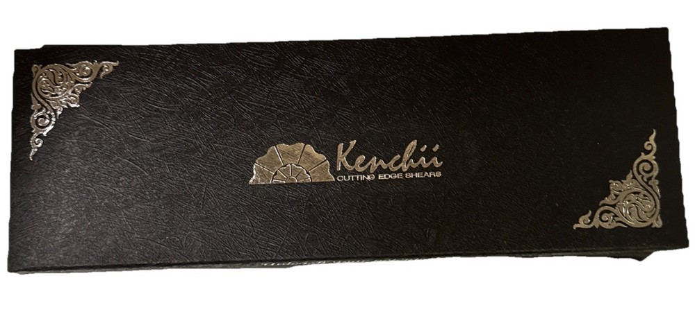 Kenchii Grooming Flame Shears 8" Curved