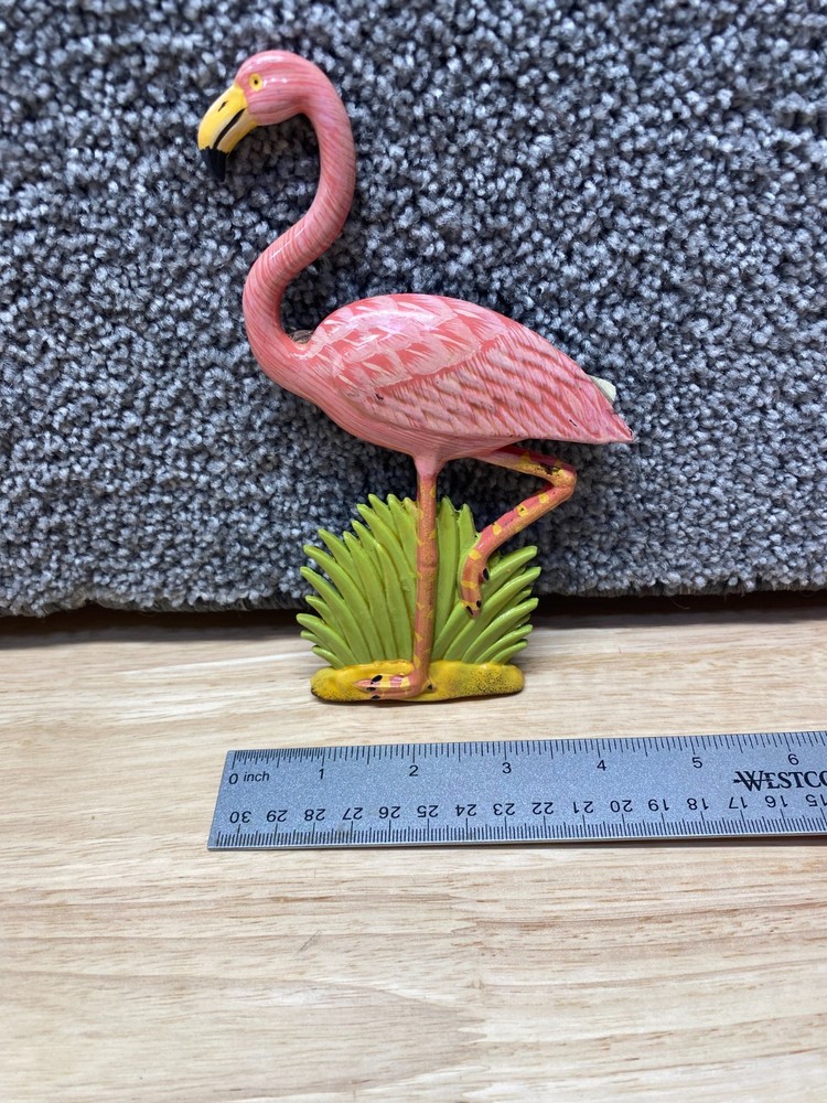 Flamingo Refrigerator Magnet 7" Tall Large