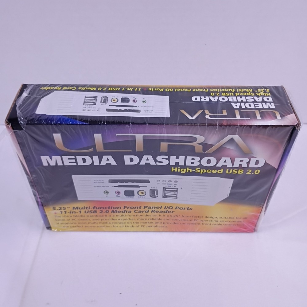 Ultra Media Dashboard High-Speed USB 2.0 Multi-Function 2.0 Media Card Reader