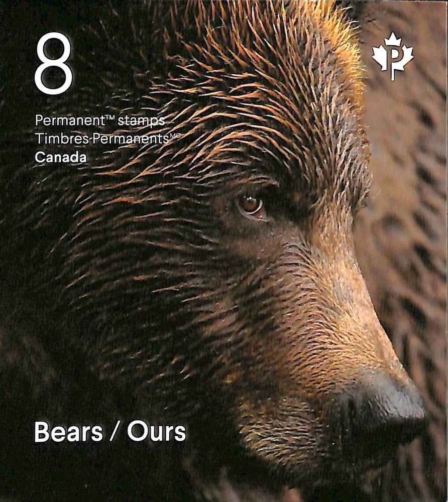 Canada - BK728 - Scott #3191-3194 - Bears - 2019