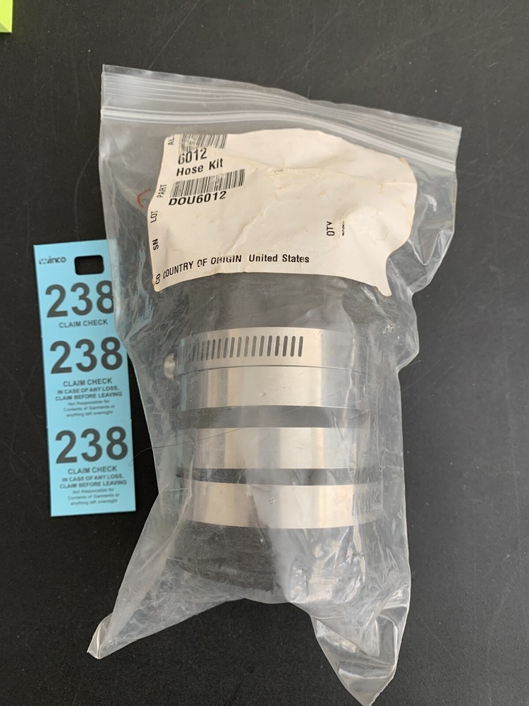 DOUGLAS MACHINE HOSE KIT Part No. 6012