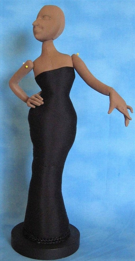 Cloth Art Doll (Paper) Pattern "Diva" by Arley Berryhill