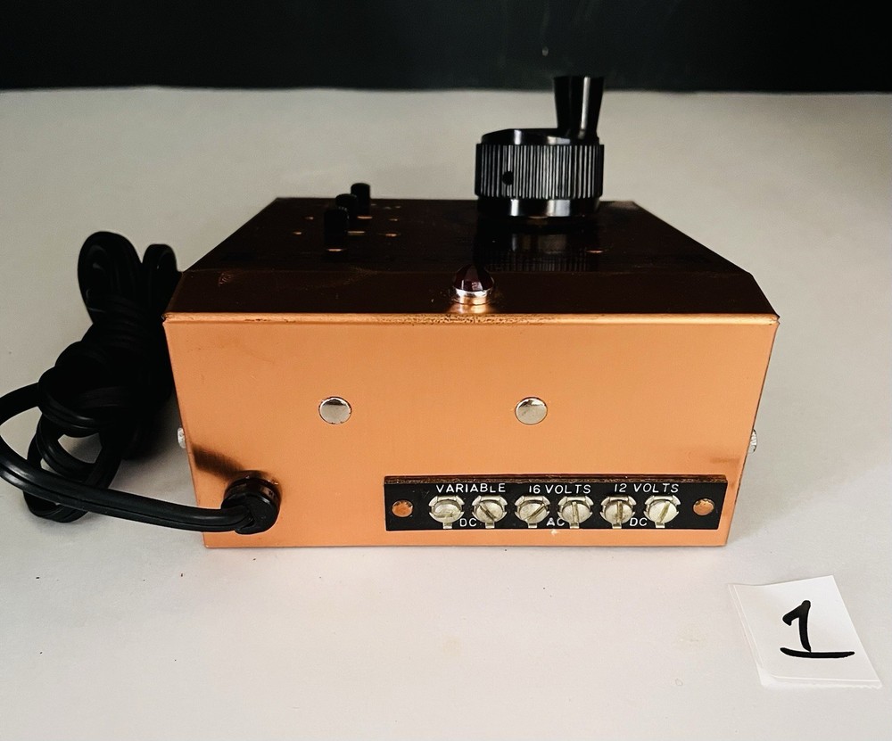 MRC Throttle Pack HO Train Control Model 500 With Box - TESTED WORKS