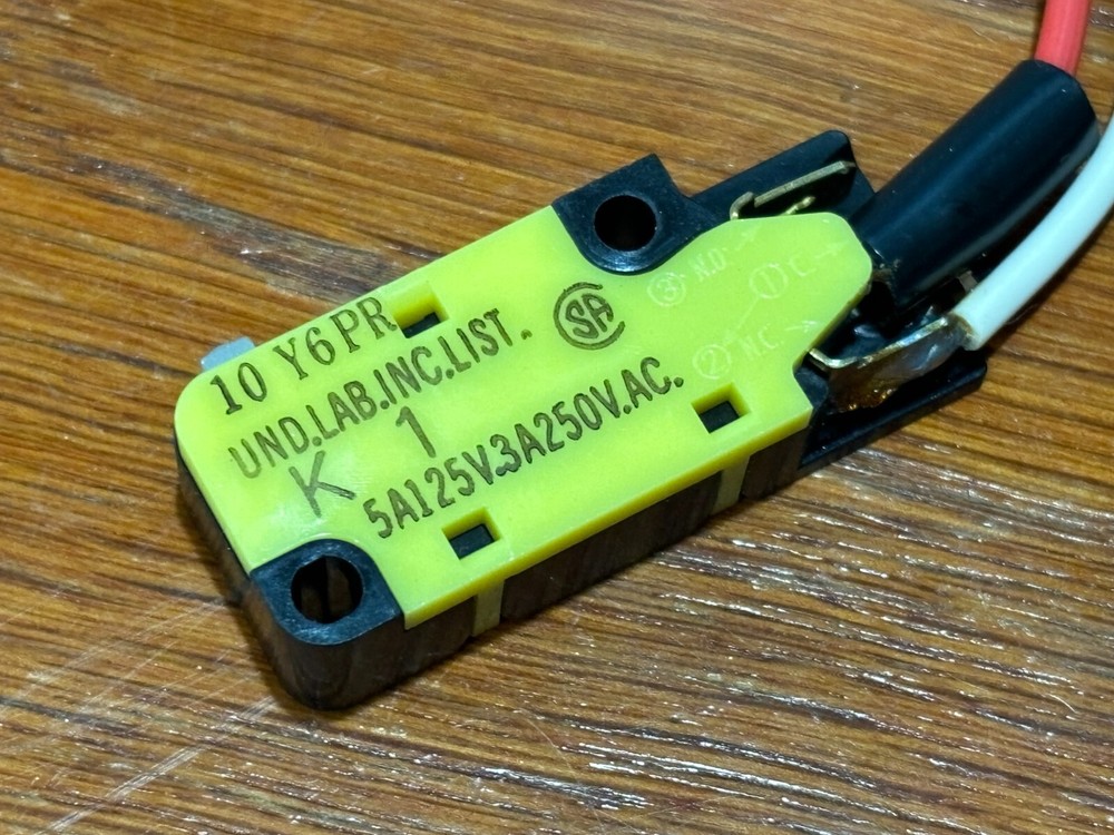 MCS 6400 Turntable Parts - K1 Microswitch
