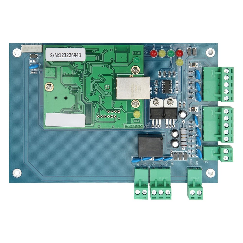 Single Door Access Control Door Access Reader Controller 100m Online Distance...