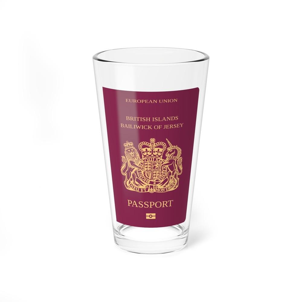 Jersey Passport - Pint Glass 16oz