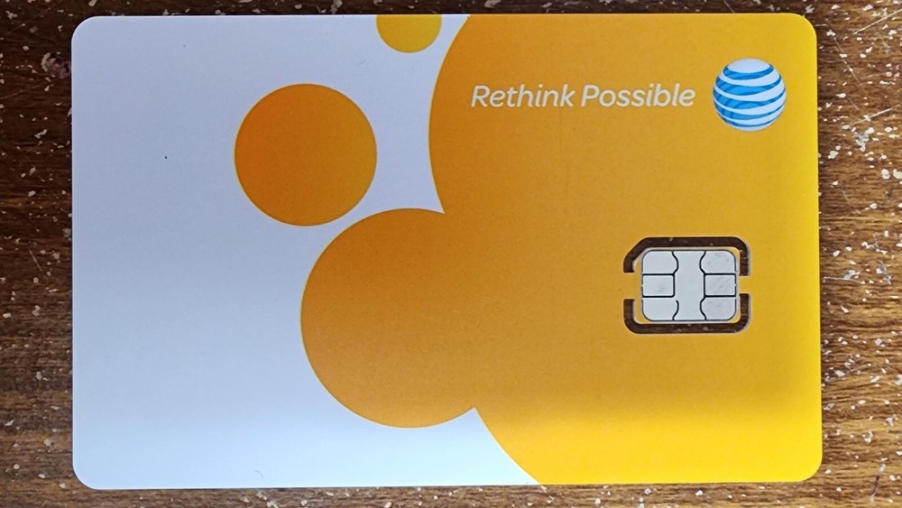 "NEW" AT&T NANO 4FF SIM• 4G/5G • For iPhone, iPad & Android Devices-SEE NOTES