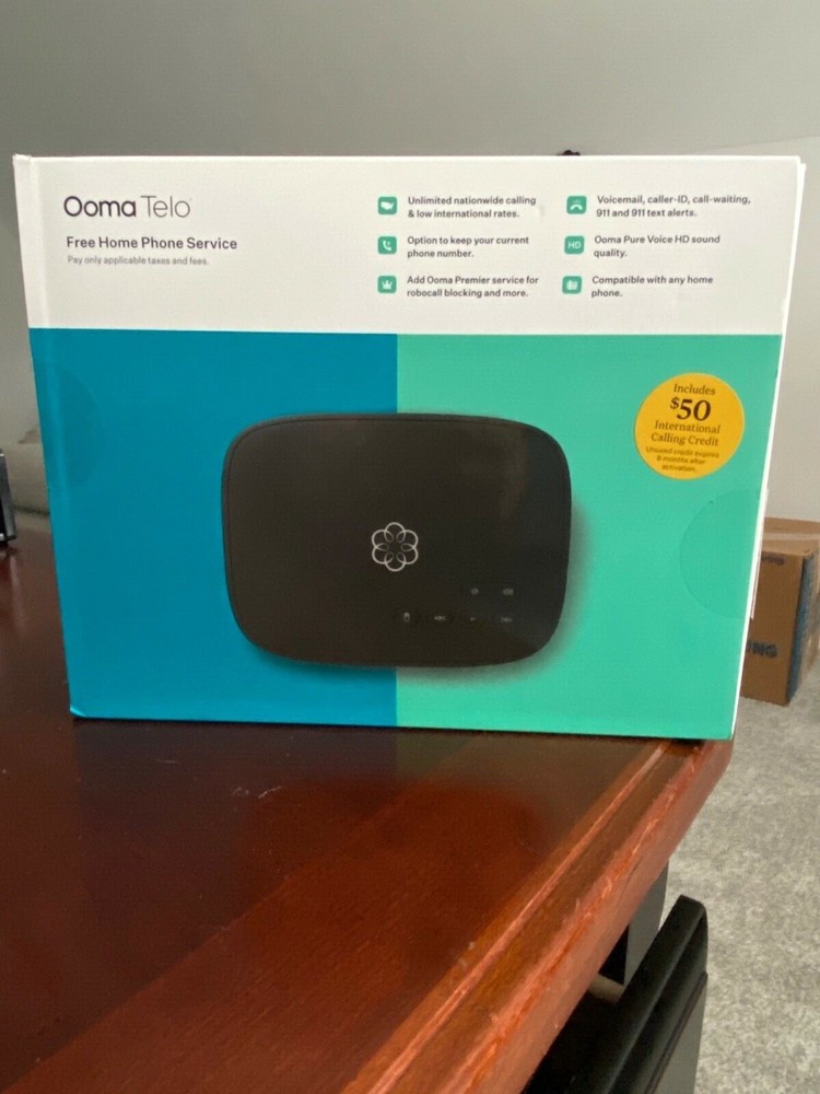 Ooma Telo & Desk Phone 1 Bundle 