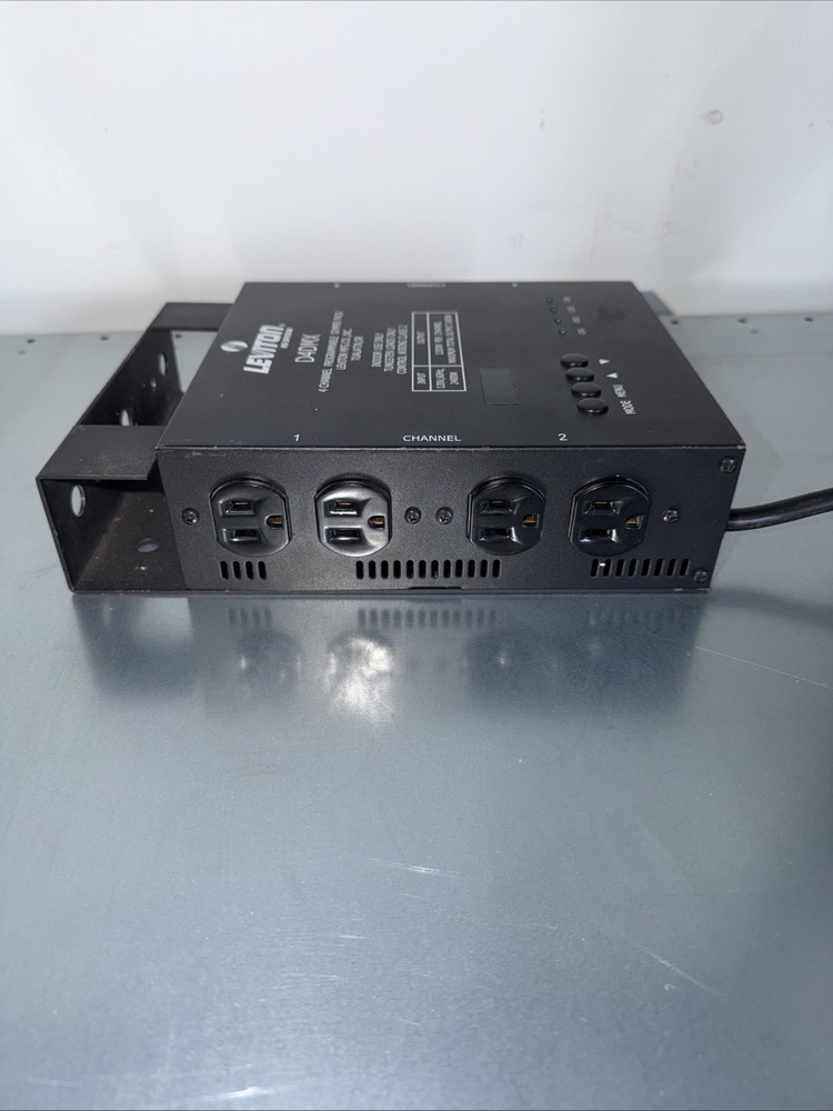 Leviton NSI D4DMX 4 Channel Programmable Dimmer Pack - TESTED