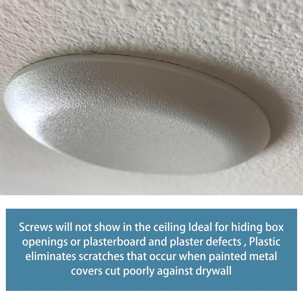 CP3540 Ceiling Cover Plate - 5 Pcs (White)