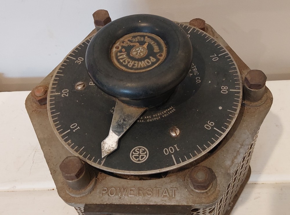 Superior Electric PowerStat Variable Auto Transformer Model 1126