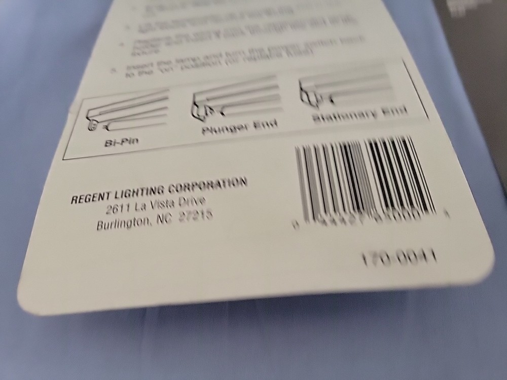 Medium Bi-Pin Fluorescent Lamp Holders - Model 4000-SIC & Another Package