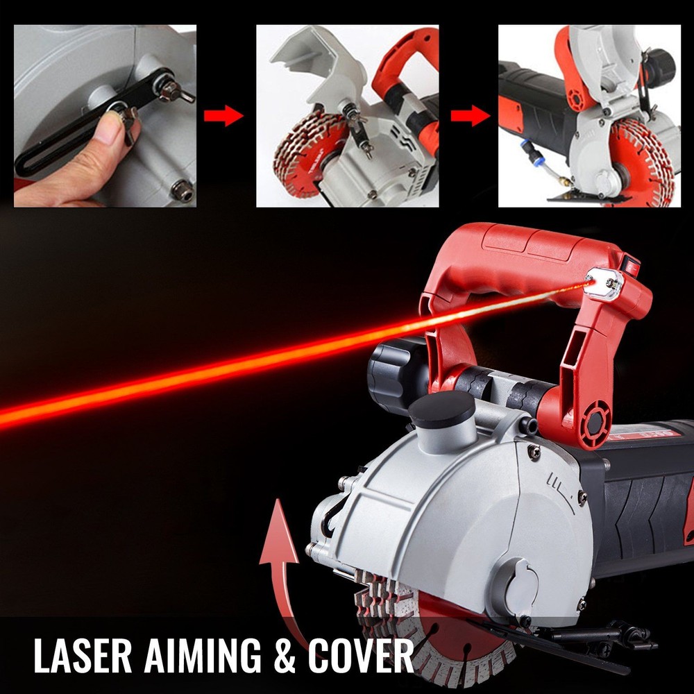 Advanced Wall Groove Tool 4800W 38mm/52mm Quick Adjust