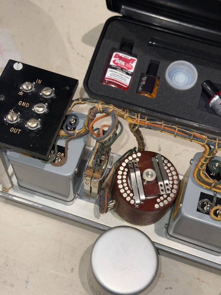 Cinema Engineering Aerovox Type 4031-B Equalizer. RARE. Deoxit treated !