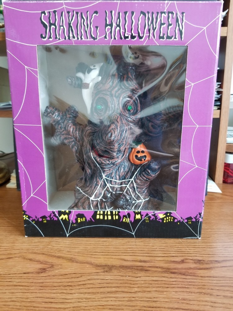 Previously Owned - Shaking Halloween Tree - Touch Activated - See Video