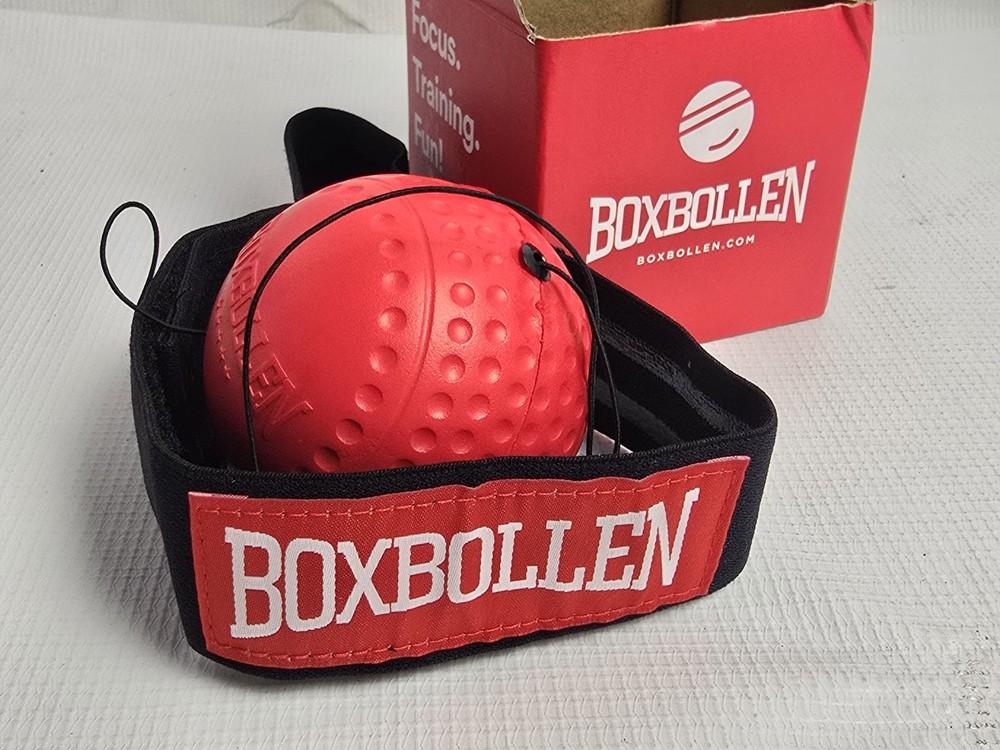 Boxbollen Boxing Ball In Original Red New