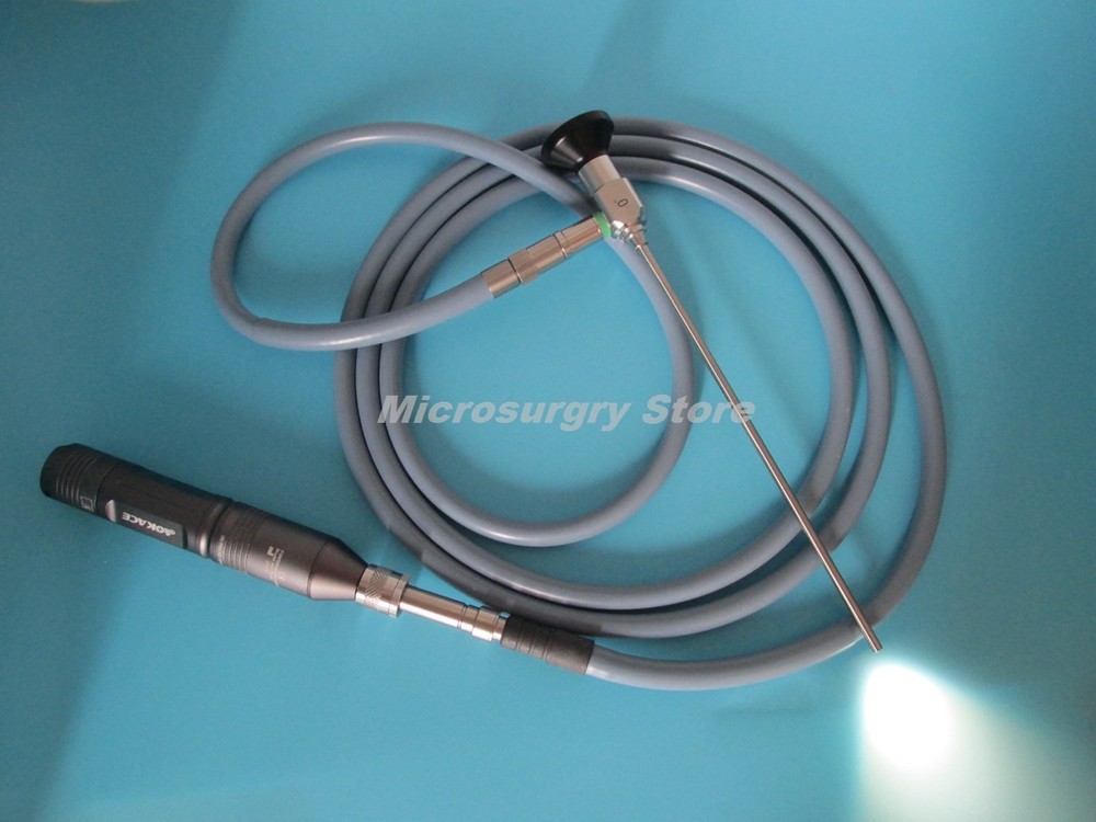 Portable Led Cold Light Source with Battery&Adaptor Connect to Wolf Light Cable