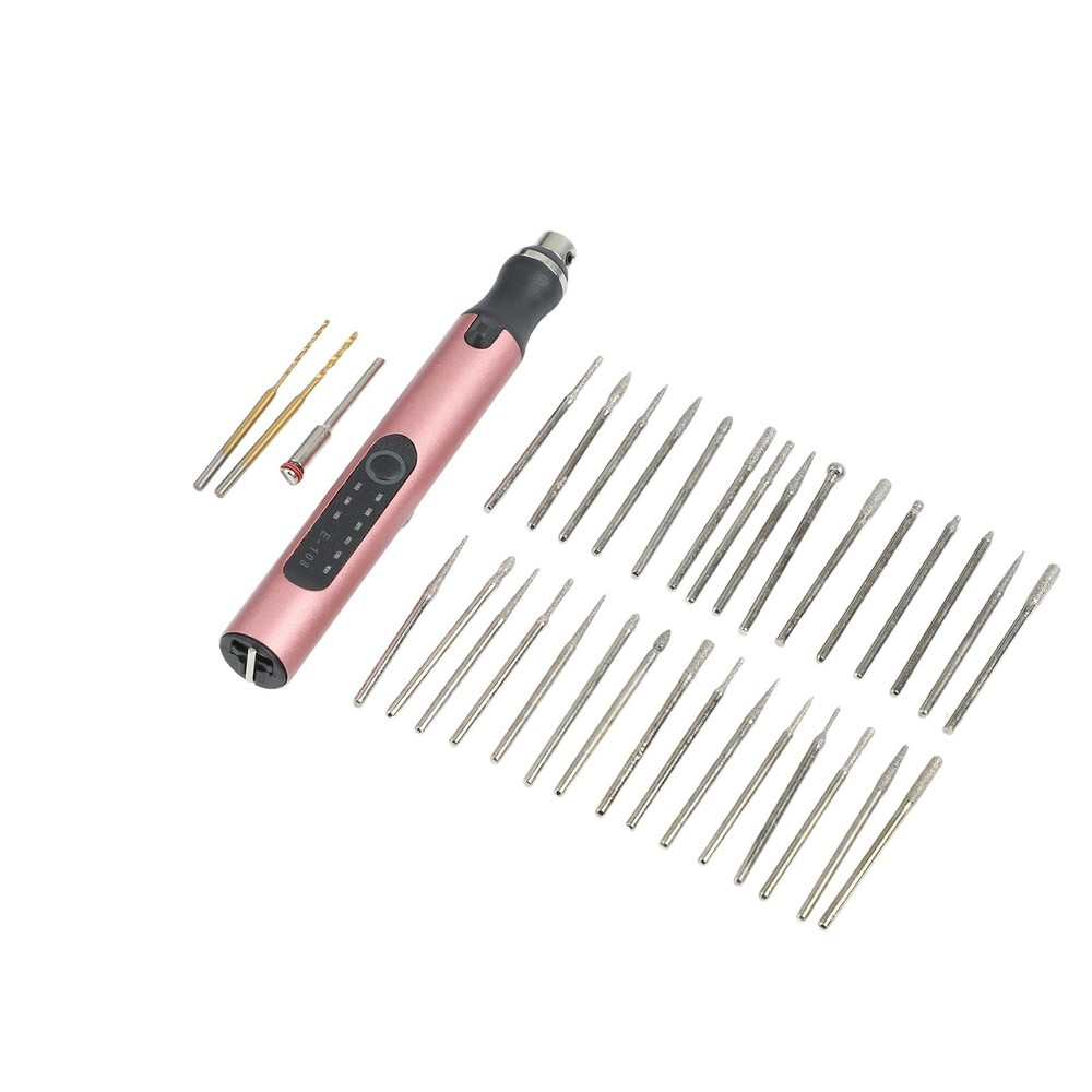 Cordless Electric Rotary Tool Application Package Content Engraving Machine