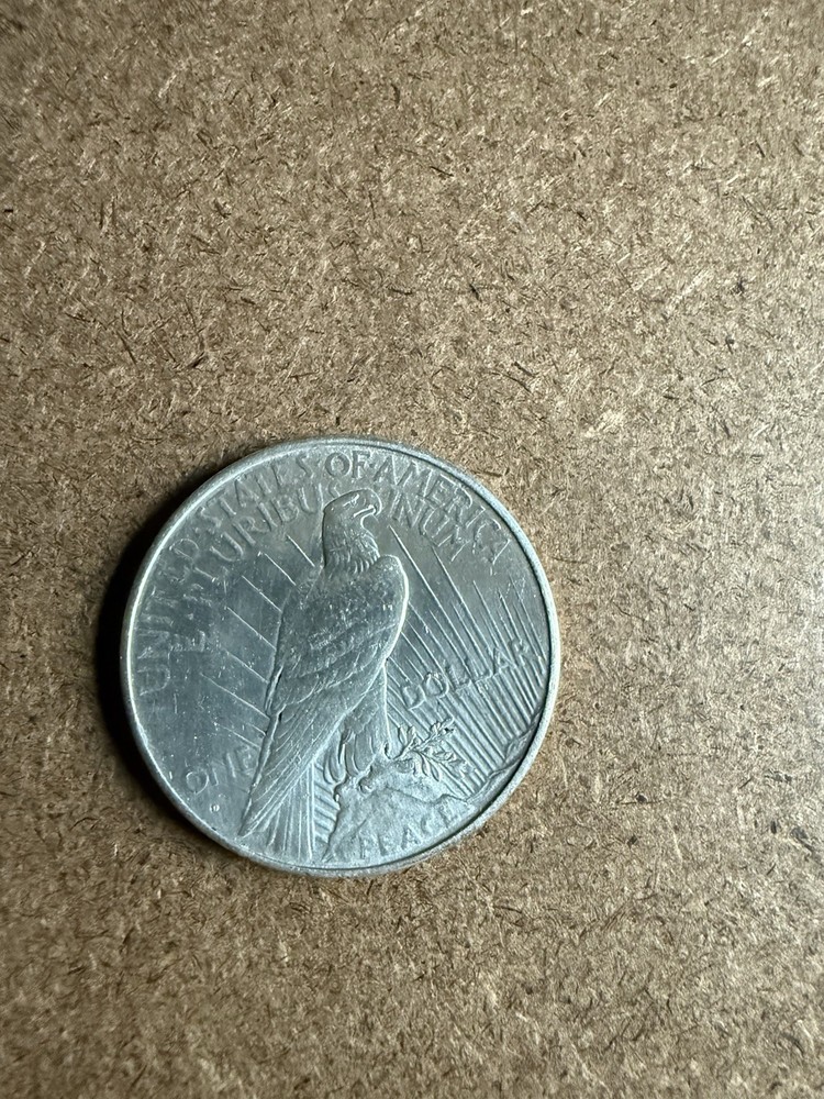 1934 d peace dollar au