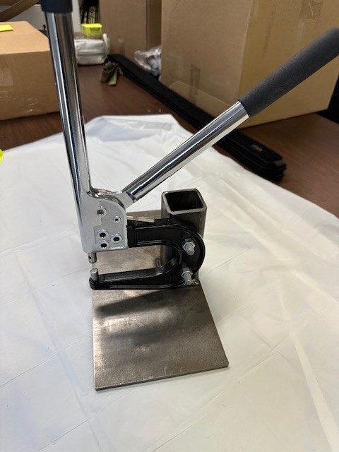 Hanson Hand Rivet Squeezer with stand