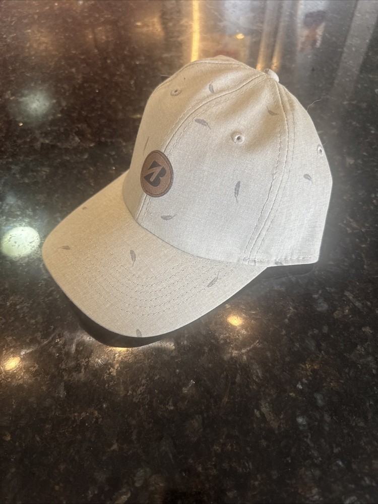 New Bridgestone Golf Oceanside Adjustable Hat/Cap PATTERN: Feathers